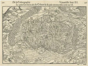 Birds-Eye View of Colmar, 1552