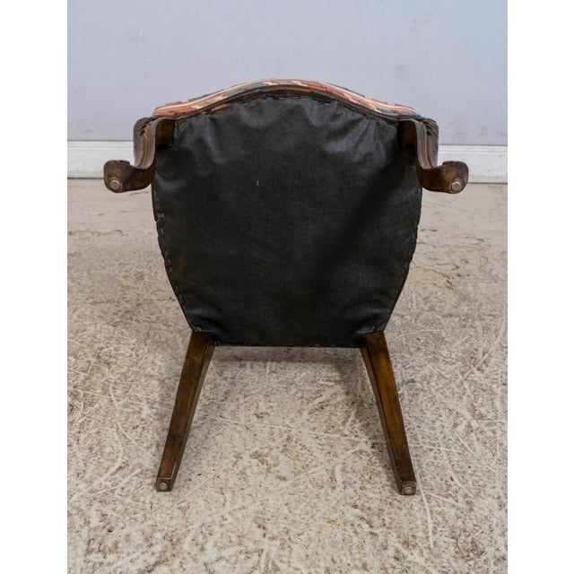 Edit 1960s Set of 8 French Style Ornate Carved Dining Room Chairs For Sale - Image 18 of 18