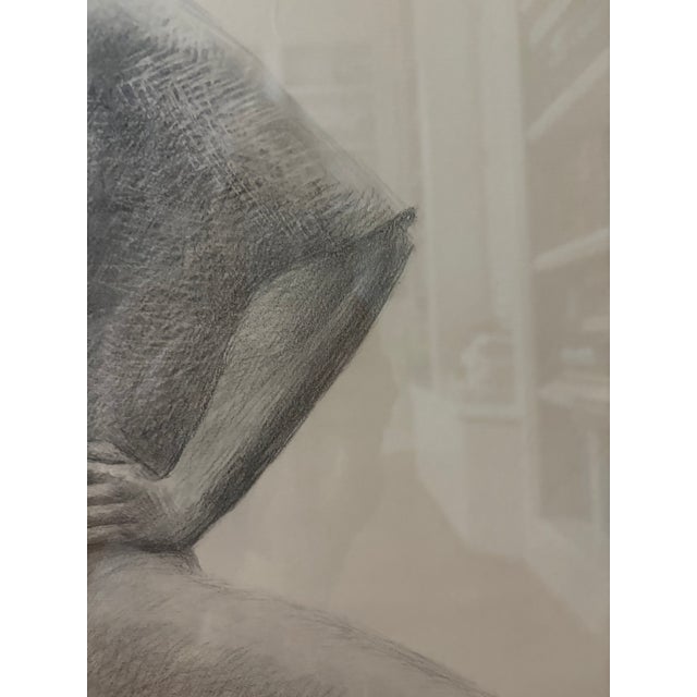 1970s Enrique Alferez Pencil Study Drawing For Sale - Image 4 of 13
