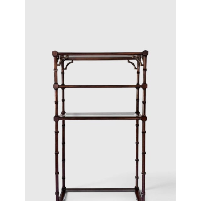 Lane Furniture 1970s Faux Bamboo Etagere by Lane For Sale - Image 4 of 18