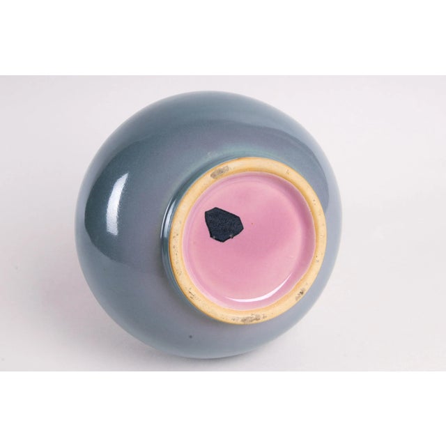 Ceramic Roseville Futura "The Bottle" Vase, American Art Pottery For Sale - Image 7 of 10