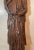 1920s Large Antique Religious Hand Carved Wood Moses Folk Art Sculpture Statue Figure For Sale - Image 4 of 9