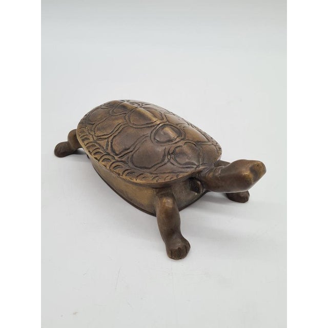 Brass Turtle Box, 1970s For Sale - Image 6 of 13