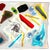 1990s Postmodern Studio Fused Art Glass Tray in the Style of Chihuly & Memphis Milano For Sale - Image 5 of 11