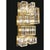 Collection Labirinto Chandelier in Metal and Crystal by Jago For Sale - Image 12 of 13