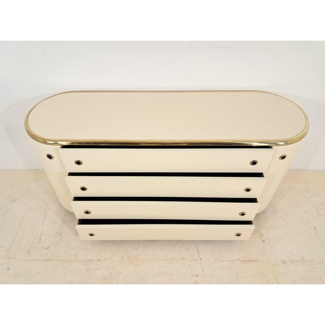 Modern Chest of Drawers attributed to Cattadori, 1970s For Sale - Image 4 of 11