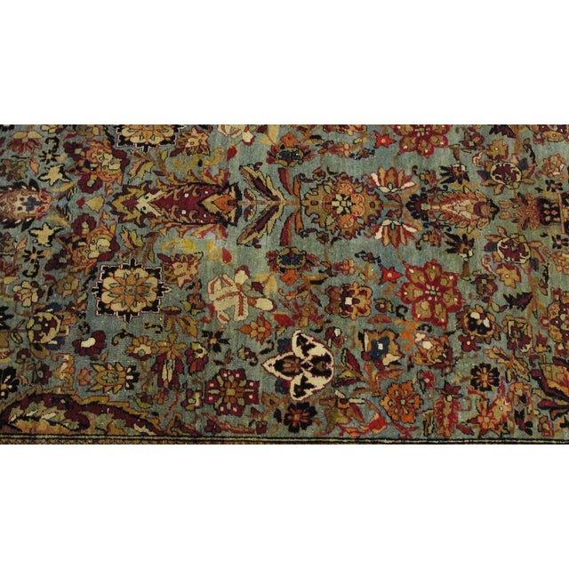 Traditional Fine Antique Persian Isfahan Rug, Circa 1880 — 4'4" × 6'11" For Sale - Image 3 of 10