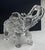 Large heavy crystal glass elephant figurine lidded box with a lot of nice detail. 10.25” length. 8.25” height. 5.5” width....