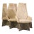 Adrian Pearsall for Craft Associates Mid Century Brutalist Dining Chairs - Set of 6 For Sale