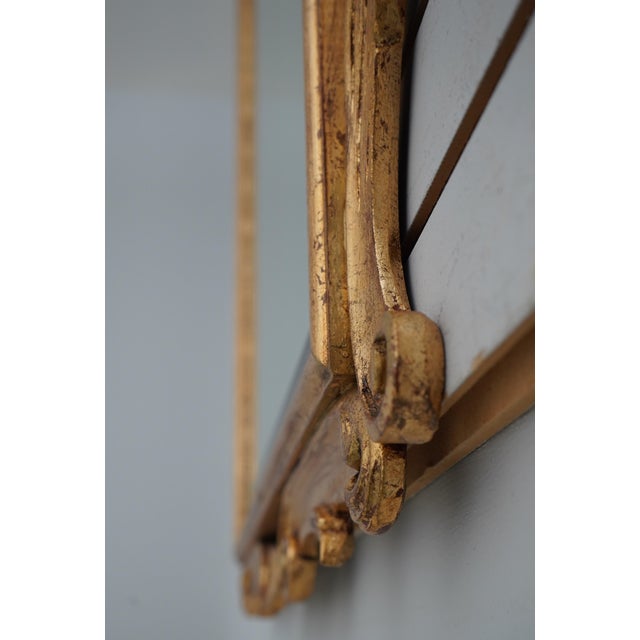 Decorative Crafts Gold Frame Designer Mirror For Sale - Image 4 of 12