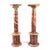 Italian Marble Pedestal Stands, 1900s, Set of 2 For Sale - Image 9 of 9