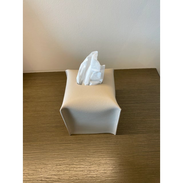 Leather Style Tissues Box By Nicole Sassaman