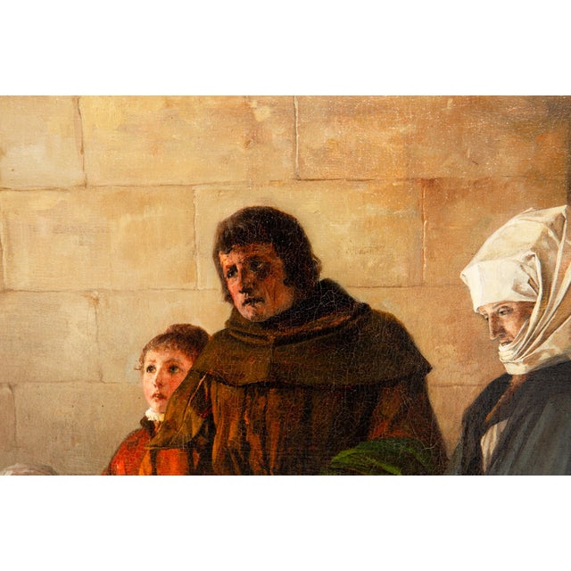 Museum Quality Painting “Martin Luther at Magdeburg” by Wilhelm Lindenschmit For Sale - Image 11 of 18