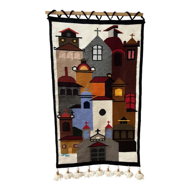 2000s Churches Wall Textile Art For Sale