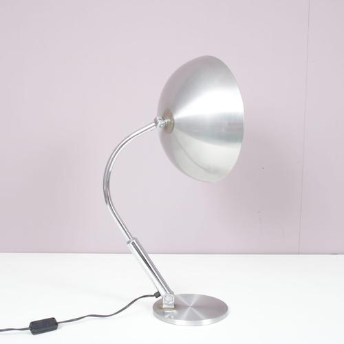 Metal Bauhaus Style Desk Lamp by H. Busquet for Hala, Netherlands, 1950s For Sale - Image 7 of 16