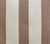 Cabin French Brown and Cream Appliqué Stripes Wool and Linen Feather/Down Pillow For Sale - Image 3 of 6