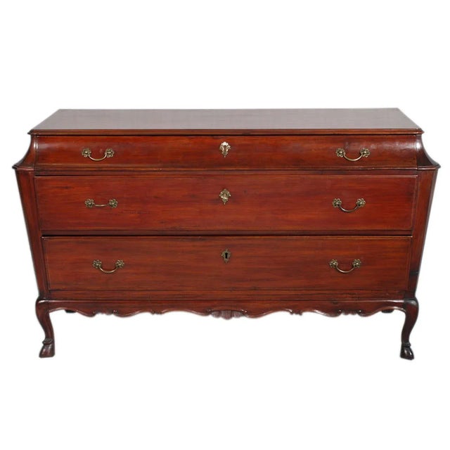 Wood Venetian Commode in Mahogany, 1700 For Sale - Image 7 of 9