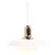 Ph 2/1 pendant in brass with opal glass from louis poulsen. Designed by poul henningsen with classic danish lighting...