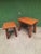 Brown Vintage Brutalist Style Oak Side Tables, 1970s, Set of 2 For Sale - Image 8 of 8