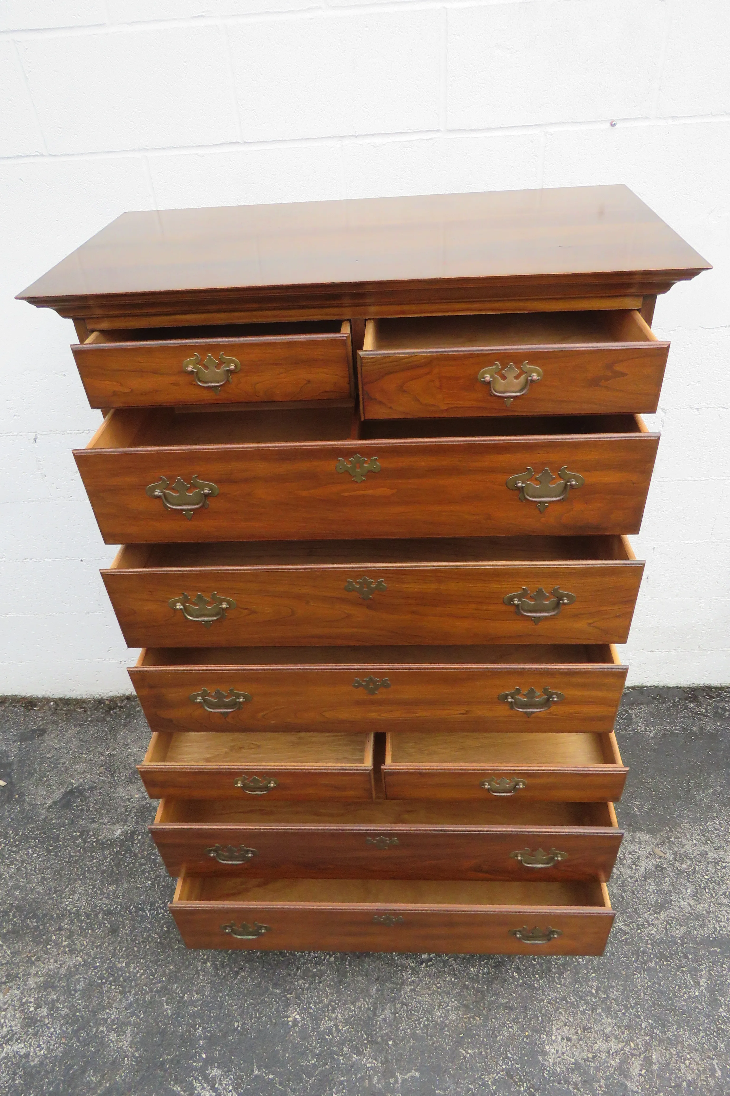 Pennsylvania House Solid Cherry Extra Tall Large Chest of Drawers