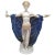 Blue Temple Figurine attributed to F. Liebermann for Rosenthal, Germany, 1914 For Sale - Image 8 of 8