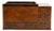 Japanese Burlwood Hibachi With Drawers and Copper Liner, Meiji-Style For Sale