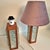 1960s Mid-Century Modern Scandinavian Teak and Glass Table Lamps - a Pair For Sale - Image 9 of 11