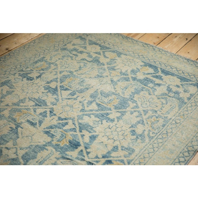 Old New House 1940s Vintage Persian Hamadan Lattice Floral Wool Rug For Sale - Image 4 of 13
