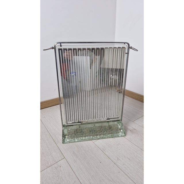 Table Lamp in Glass from Saint Gobain, 1940s, in Very Good conditions. Designed 1920 to 1949 I have official proof of...
