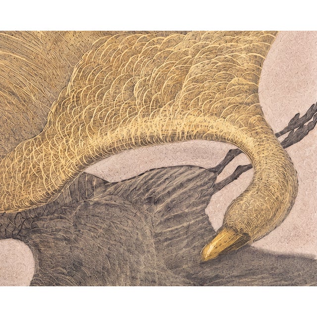 Atelier Aria Lumae Theodoor Van Hoytema Three Cranes in Flight Dutch Symbolist Fine Art Gallery Board Print 18 X 24 For Sale In San Antonio - Image 6 of 14