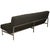 Charcoal Original Mid-Century Modern 1955 Florence Knoll Parallel Bar Sofa Fully Restored For Sale - Image 8 of 10