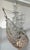 Italian Vintage Venetian Style Lucite Crystal Ship Motif Chandelier For Sale - Image 14 of 18