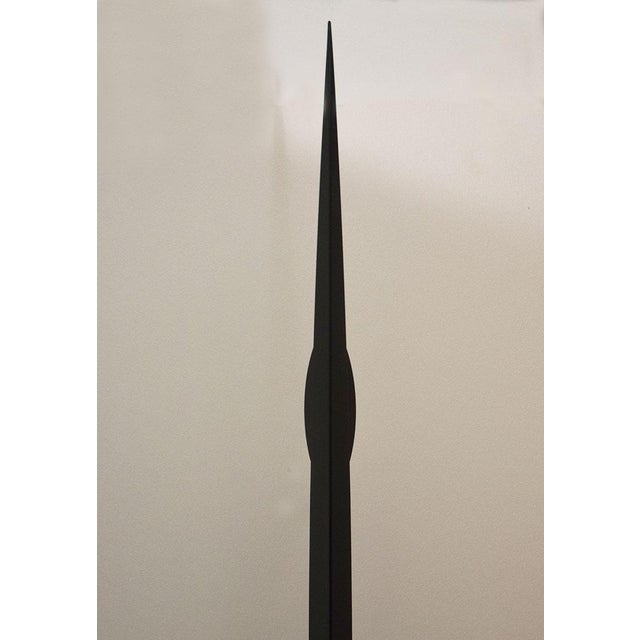 Flame Floor Lamp by Gilles Derain for Lumen, 1980s For Sale - Image 6 of 11