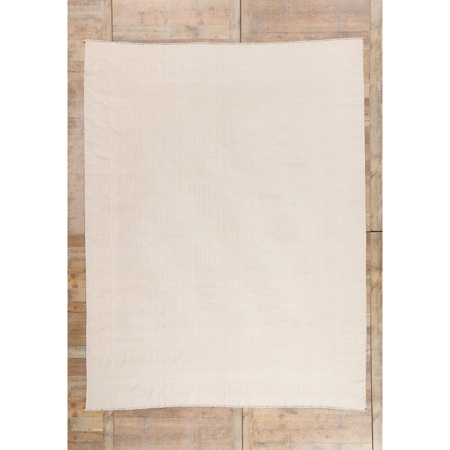 Vintage Indian Dhurrie Rug, 08'10 X 11'04 For Sale - Image 10 of 10