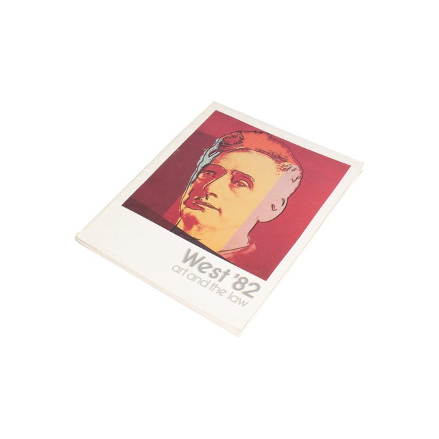 A 1982 exhibition catalogue titled "﻿West '82 art and the law" ﻿written by Gerald L. Cafesjian (1925-2013). Published by...