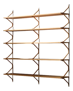 Swedish Wall Shelf by Bruno Mathsson, 1970s