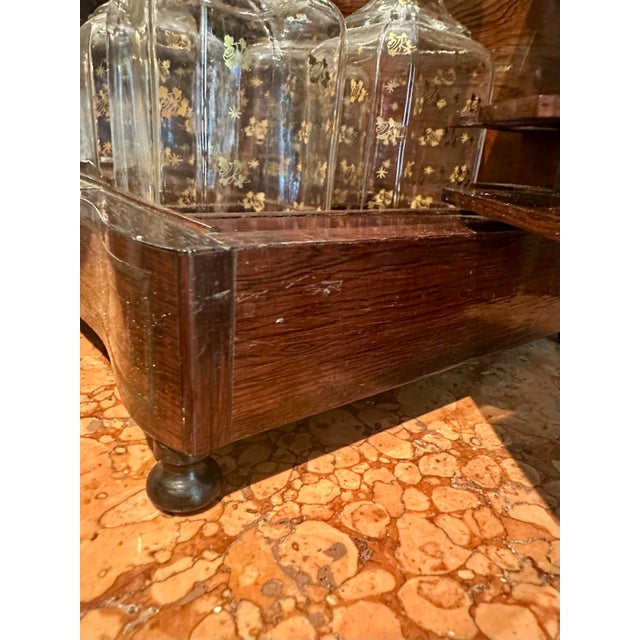 Antique French Napoleon III Marquetry "Cave À Liqueur" Liquor Cabinet, C. 1860-1880. For Sale - Image 11 of 12