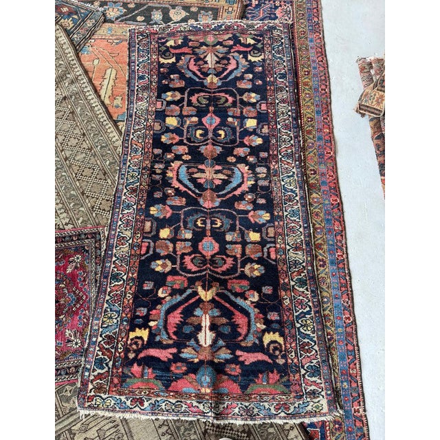 Antique Sarouk in a Rare Size Rug 3 x 6.3 For Sale - Image 4 of 4