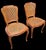Pair of Italian Louis XV Style Double Cane Back Walnut Dining Chairs With Hand Caning, Made in Italy, Mid-Century For Sale - Image 4 of 18