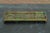 A gorgeous antique Arts & Crafts or Art Deco period bronze and Favrile slag glass "Pine Needle" pattern pen tray or desk...