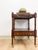 Vintage Mahogany Traditional Side Table Pullout Tray Regency Style Accent For Sale - Image 16 of 17