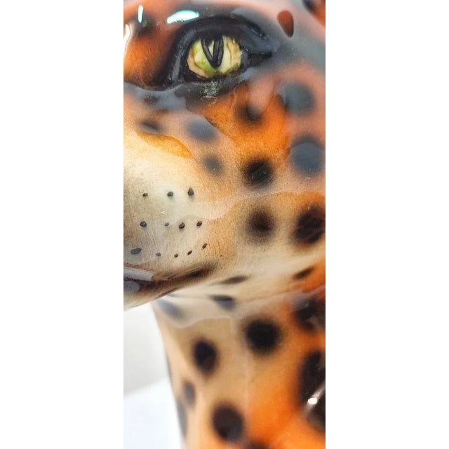 Ceramic Tiger, Spain, 1980s For Sale - Image 6 of 11