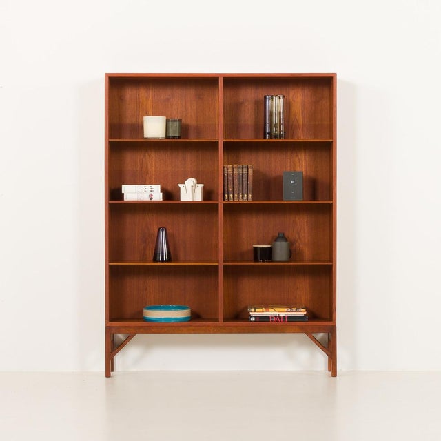 Børge Mogensen China Series Teak Bookcase by Børge Mogensen for C. M. Madsen, Denmark, 1960s For Sale - Image 4 of 12