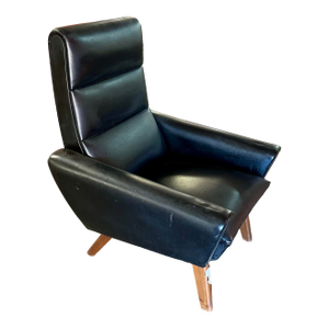 Mid Century Danish Lounge Chair, Circa 1960's