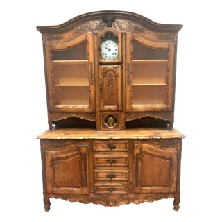 Louis XVI Style Two-Body Buffet in Walnut, 1800s For Sale