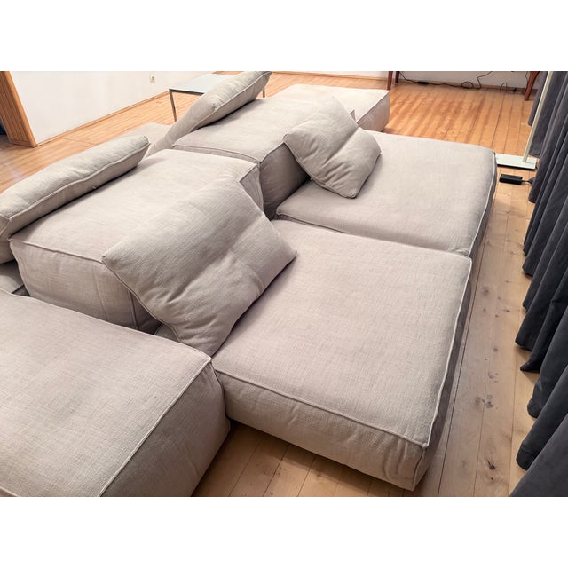 Modular Sofa by Piero Lissoni for Living Divani, Italy, 2010s, Set of 14 For Sale - Image 10 of 18
