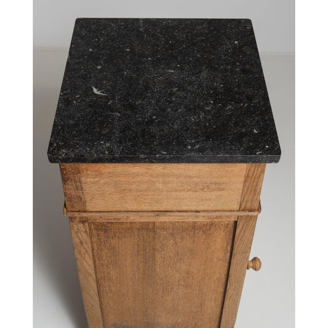 19th Century France Belgian Brown Oak Side Table For Sale - Image 14 of 15