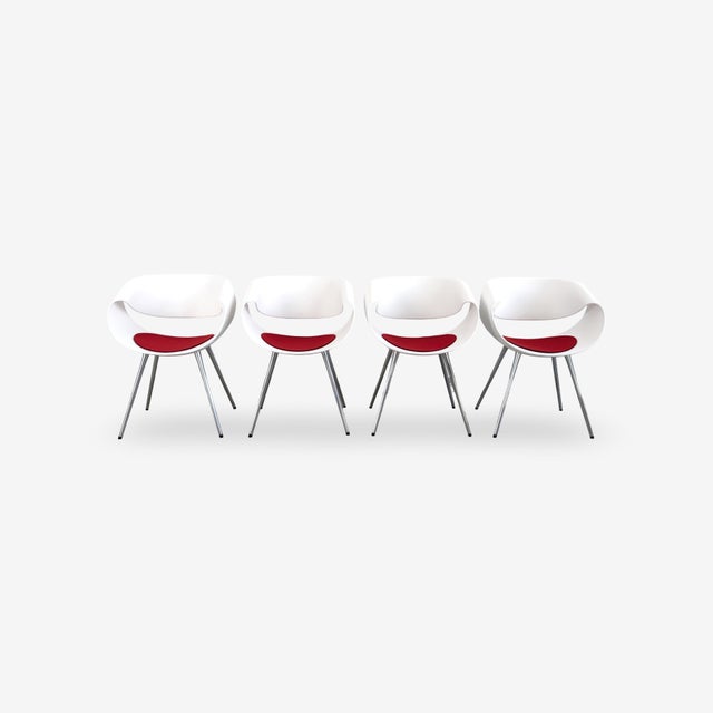 Little Perillo Chairs by Martin Ballendat for ZÜCO, Set of 4 For Sale - Image 9 of 13