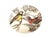 Early 21st Century 2012 Lot of 4 Williams Sonoma Botanical Birds Round Salad Luncheon Plates For Sale - Image 5 of 7