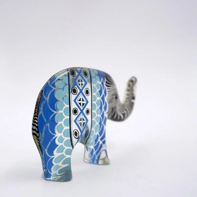 Mid-Century Op Art Acrylic Elephant Sculpture by Abraham Palatnik, Brazil For Sale - Image 3 of 11